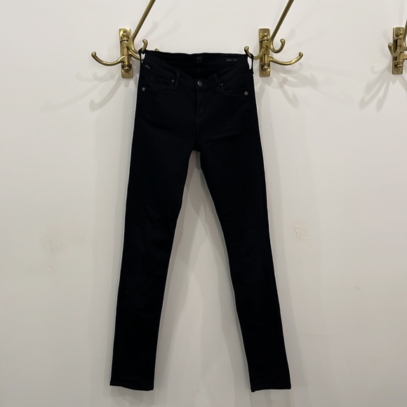 Black super soft citizen of humanity skinny jeans - Picture 6 of 6